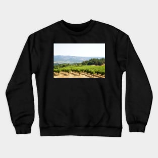 Vineyard views from Spring Mountain, Napa Valley Crewneck Sweatshirt